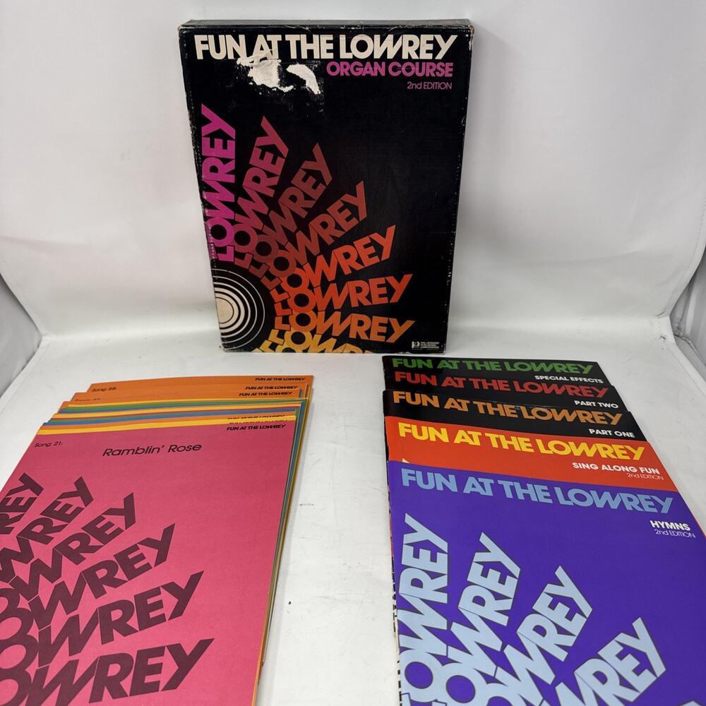 Sheets of Fun At The Lowrey Organ Sheet Music Songs 21-60 Plus More